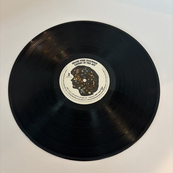 Grand Funk Railroad - Caught In The Act Double Live Vinyl LP - 1975- SABB-511445 - Picture 4 of 16